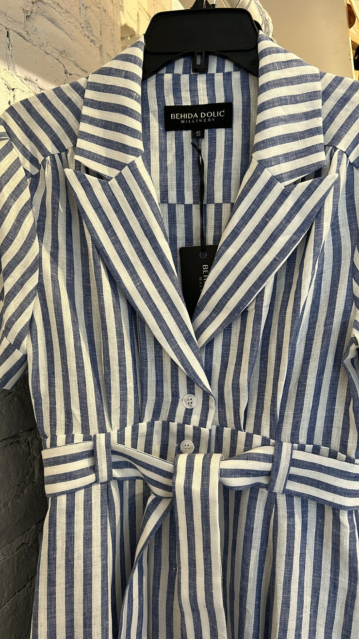 Emma Shirt Dress - Stripe