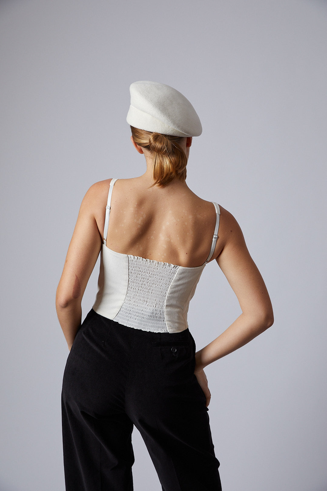 Bustier - Corduroy – Behida Dolić Millinery