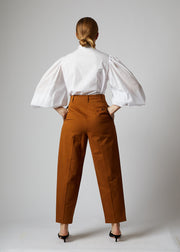 Rust Cotton Cassie Pants