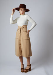 Wool Camilla Skirt