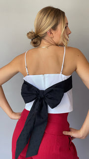 Bow Back Top