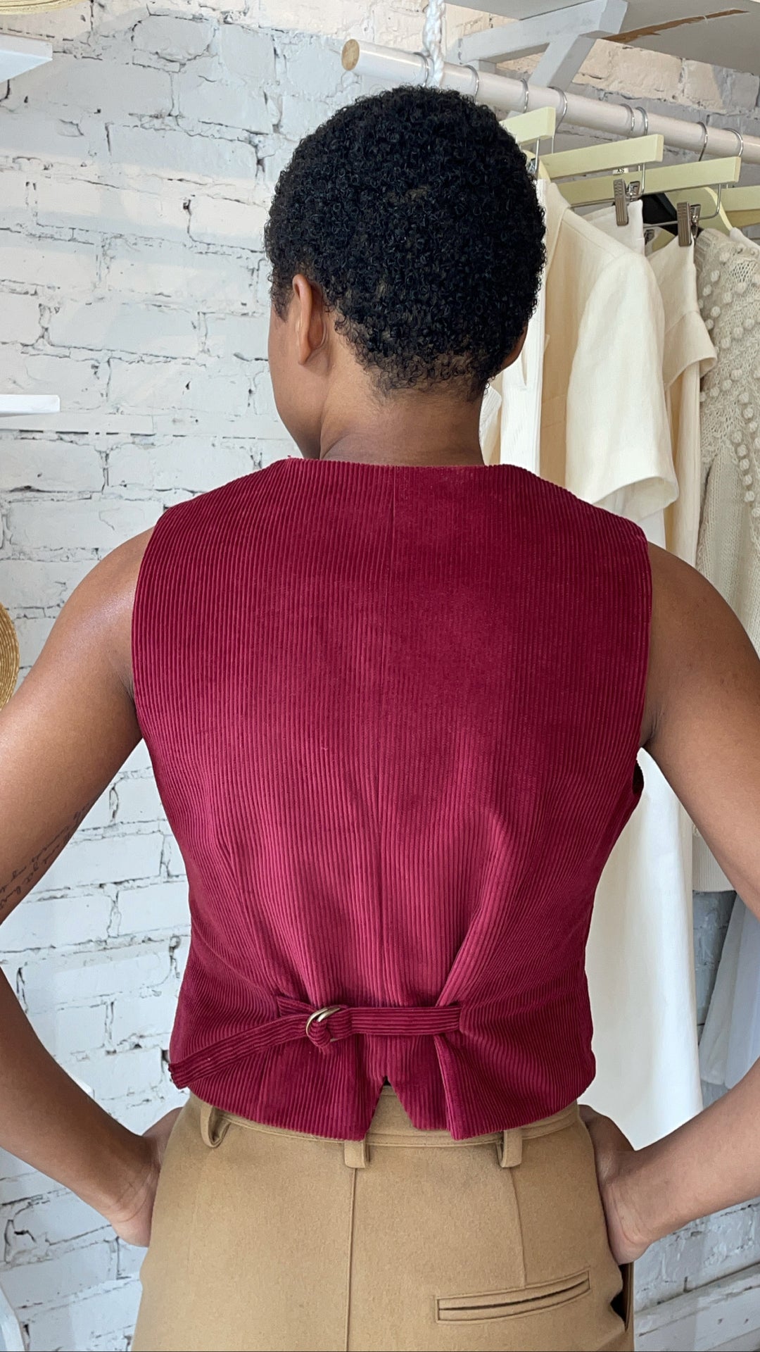 TENDERLOIN T-DUCK VEST D RED L