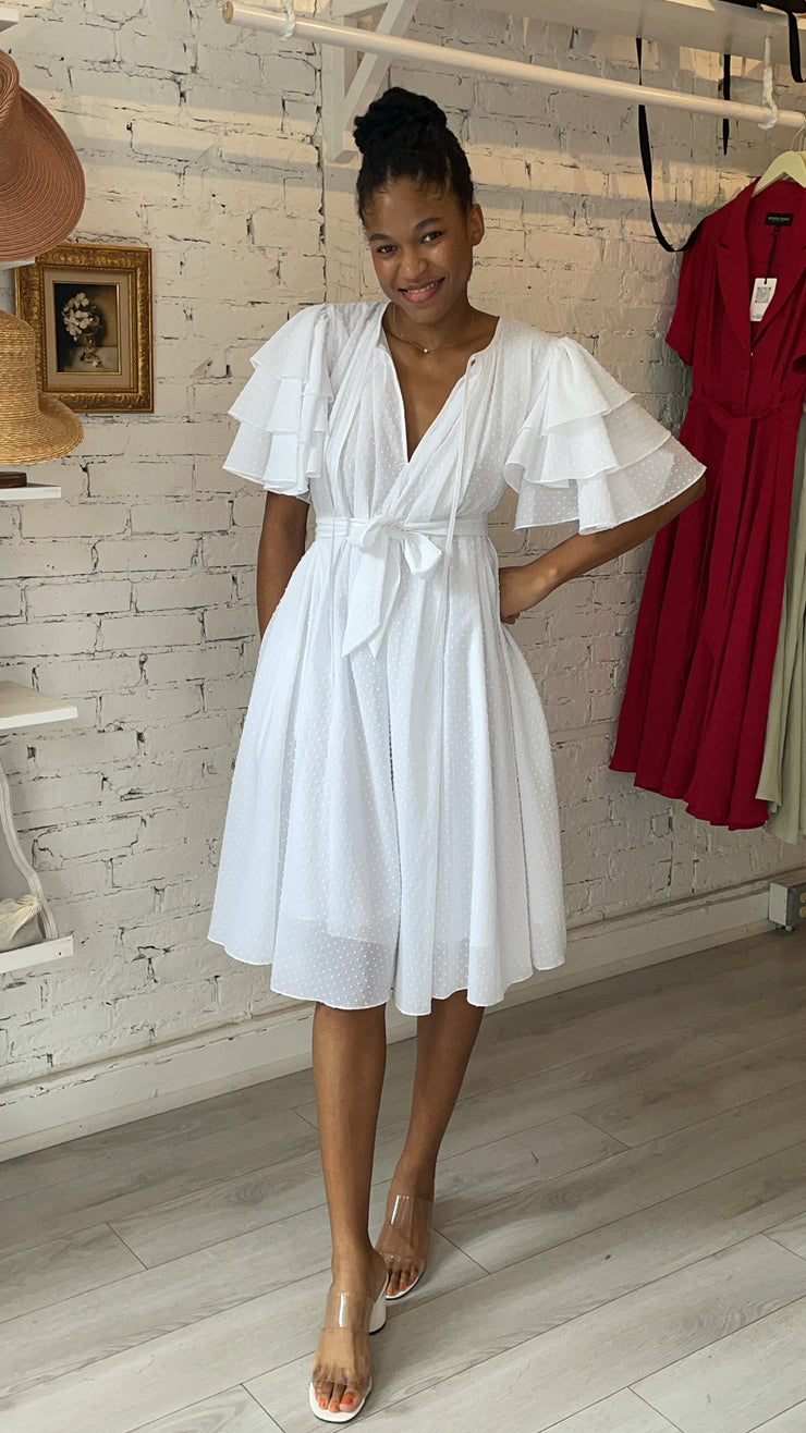 Jamie Dress White