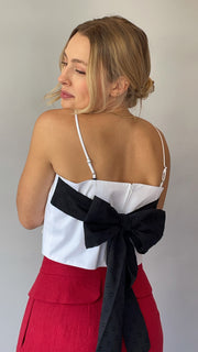 Bow Back Top