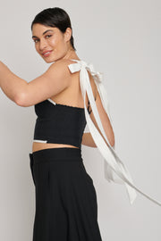 Mia Linen Bustier