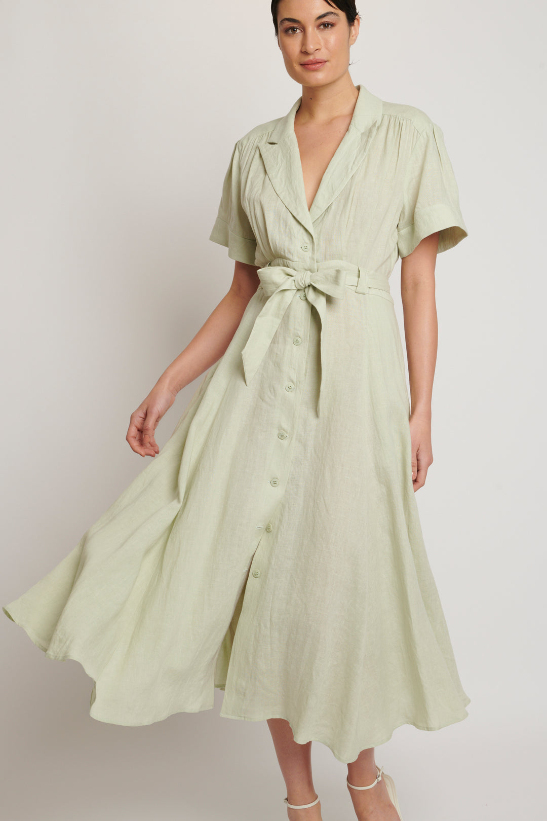 Emma Shirt Dress - Linen