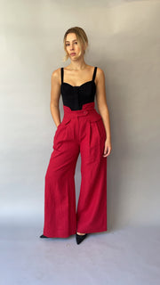 Lucia Riding Pant Red