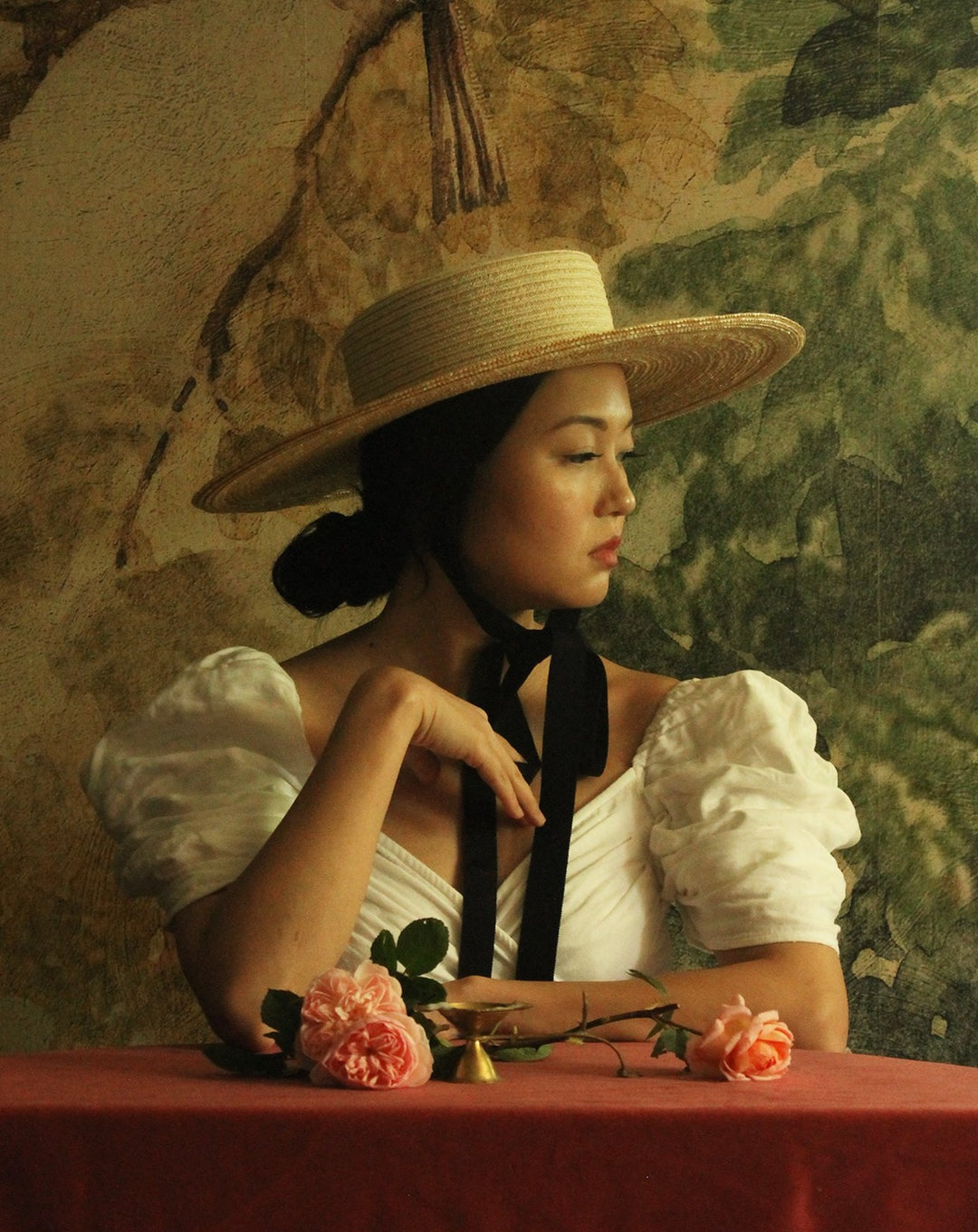 Hat - Charo Straw Bolero – Behida Dolić Millinery display picture 3