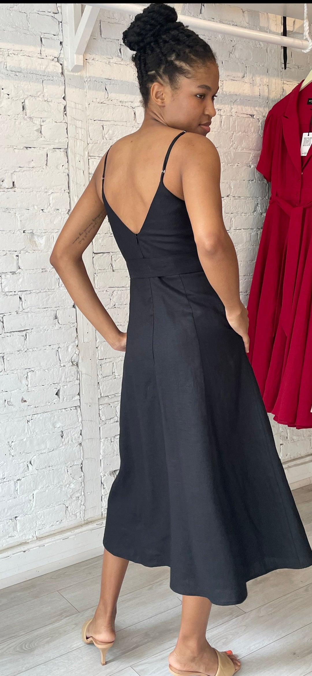 bydee orphic slip dress Georgette Slip Dress