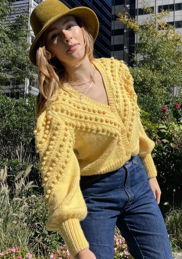 Yellow Hadzira Sweater
